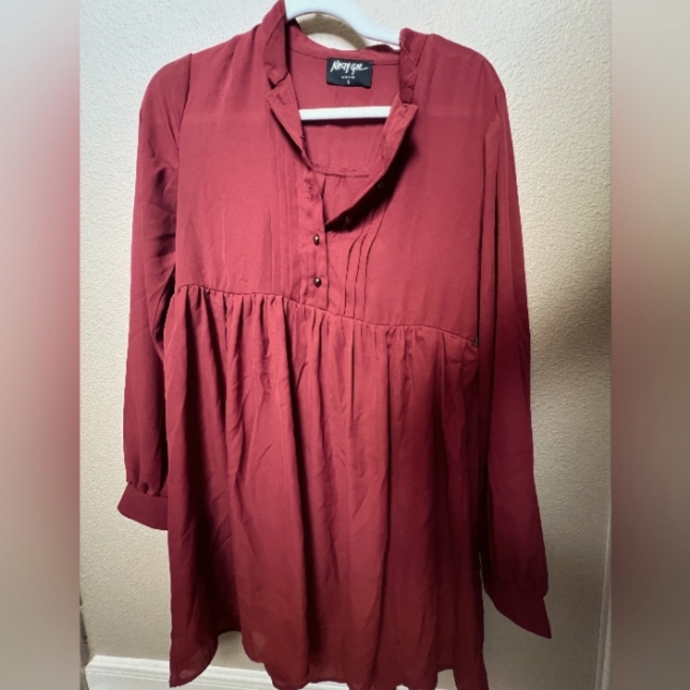 DAY DRESS BUTTON KNEE DRESS